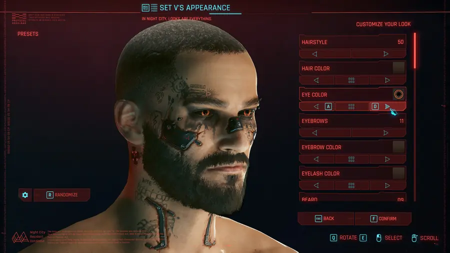 لقطة من Cyberpunk 2077